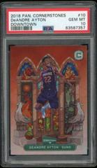 Deandre Ayton #10 Basketball Cards 2018 Panini Cornerstones Downtown Prices