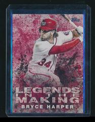 Bryce Harper [Red] #BH Baseball Cards 2018 Topps Legends in the Making Prices