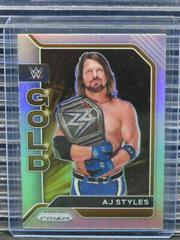 AJ Styles [Silver Prizm] Wrestling Cards 2022 Panini Prizm WWE Gold Prices