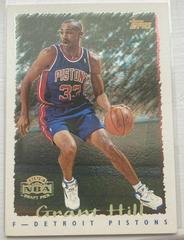 Grant Hill [SP Spectralight] Basketball Cards 1995 Topps Prices