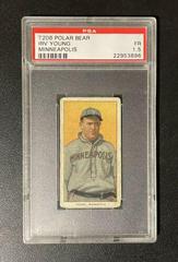 Irv Young #NNO Baseball Cards 1909 T206 Polar Bear Prices