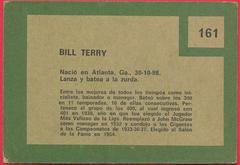 Bill Terry #161 Baseball Cards 1967 Venezuela Topps Prices