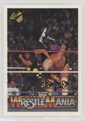 Dusty Rhodes, Sapphire, Queen Sherri Wrestling Cards 1990 Classic WWF The History of Wrestlemania Prices