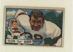 Weldon Humble #1 Football Cards 1951 Bowman Prices