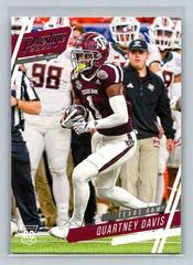 Quartney Davis #17 Football Cards 2020 Panini Chronicles Draft Picks Prestige Prices