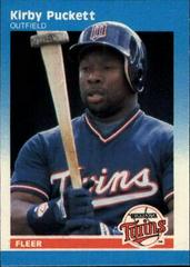 Kirby Puckett #83 Baseball Cards 1987 Fleer Mini Prices
