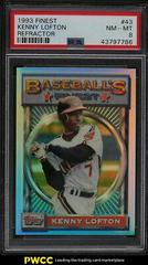 Kenny Lofton [Refractor] Baseball Cards 1993 Finest Prices