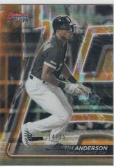 Tim Anderson [Gold Refractor] #43 Baseball Cards 2020 Bowman's Best Prices