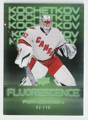 Pyotr Kochetkov [Green] Hockey Cards 2022 Upper Deck Fluorescence Prices