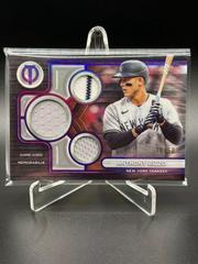 Anthony Rizzo [Purple] #TTR-ARI Baseball Cards 2024 Topps Tribute Triple Relic Prices