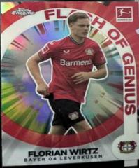Florian Wirtz Soccer Cards 2022 Topps Chrome Bundesliga Flash of Genius Prices