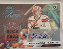 Baker Mayfield Football Cards 2019 Donruss Leather Kings Autographs Prices