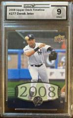 Derek Jeter #277 Baseball Cards 2008 Upper Deck Timeline Prices
