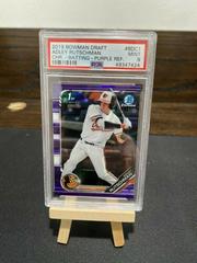 Adley Rutschman [Purple Refractor] Baseball Cards 2019 Bowman Draft Chrome Prices