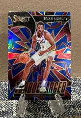 Evan Mobley [Blue Prizm] Basketball Cards 2021 Panini Select Turbo Charged Prices