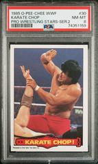 Karate Chop #30 Wrestling Cards 1985 O Pee Chee WWF Series 2 Prices