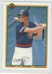 Mark Grace #29 Baseball Cards 1990 Bowman Tiffany Prices