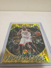 Pascal Siakam [Flash] Basketball Cards 2019 Panini Hoops Premium Stock High Voltage Prices