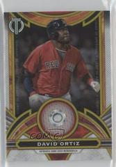 David Ortiz [Gold] #SOA-DO Baseball Cards 2023 Topps Tribute Stamp of Approval Relics Prices