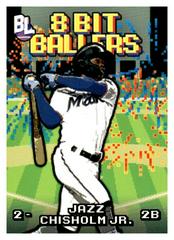 Jazz Chisholm Jr. #8B-12 Baseball Cards 2023 Topps Big League 8 Bit Ballers Prices