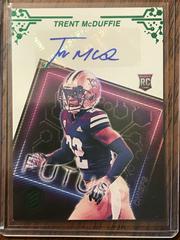 Trent McDuffie [Green] Football Cards 2022 Panini Elements Future Signs Autographs Prices