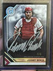 Johnny Bench [Black] Baseball Cards 2023 Topps Museum Collection Framed Autographs Prices