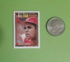 Barry Larkin Baseball Cards 1992 Topps Micro Prices