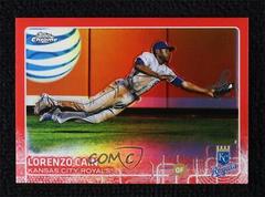 Lorenzo Cain [Red Refractor] Baseball Cards 2015 Topps Chrome Prices