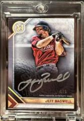 Jeff Bagwell [Silver] #MFA-JBA Baseball Cards 2023 Topps Museum Collection Framed Autographs Prices