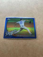 Clayton Kershaw [Blue Refractor] #3 Baseball Cards 2010 Topps Chrome Prices