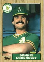 Dennis Eckersley #31T Baseball Cards 1987 Topps Traded Tiffany Prices