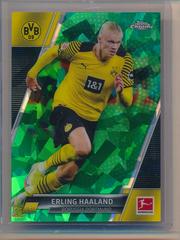 Erling Haaland [Green] #30 Soccer Cards 2021 Topps Chrome Bundesliga Sapphire Prices