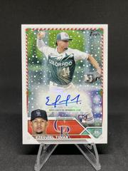 Ezequiel Tovar #HAC-ET Baseball Cards 2023 Topps Holiday Autographs Prices