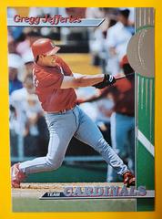 Gregg Jefferies Baseball Cards 1993 Stadium Club Cardinals Prices