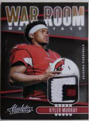 Kyler Murray [Prime] Football Cards 2019 Panini Absolute War Room Materials Prices