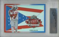 Chris Olave [Prismatic Red White Blue] #SP-CO1 Football Cards 2022 Leaf Metal Draft State Pride Prices