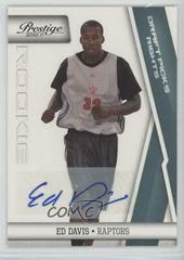 Ed Davis #223 Basketball Cards 2010 Panini Prestige Prices
