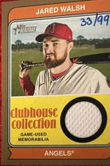 Jared Walsh [Gold] #CCR-JW Baseball Cards 2023 Topps Heritage Clubhouse Collection Relics Prices
