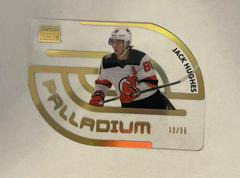 Jack Hughes [Gold Spectrum] #P-7 Hockey Cards 2022 Skybox Metal Universe Palladium Prices
