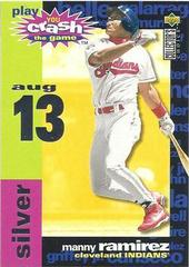 Manny Ramirez [Silver] Baseball Cards 1995 Collector's Choice Crash the Game Prices