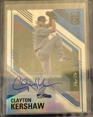 Clayton Kershaw [Autographs] Baseball Cards 2021 Panini Chronicles Elite Prices