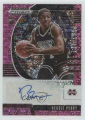 Reggie Perry [Fast Break Pink] Basketball Cards 2020 Panini Prizm Draft Picks Autographs Prices