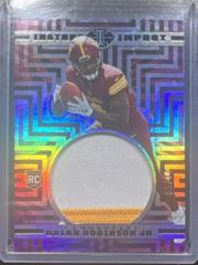 Brian Robinson Jr. [Black] Football Cards 2022 Panini Illusions Instant Impact Prices