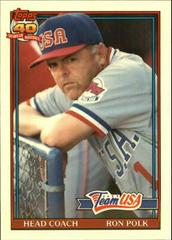Ron Polk Baseball Cards 1991 Topps Traded Tiffany Prices