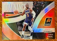 Chris Paul [Silver Prizm] #8 Basketball Cards 2021 Panini Prizm Dominance Prices