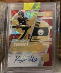 Kenny Pickett [Red] #TC-1 Football Cards 2022 Panini Donruss Elite Turn of the Century Autographs Prices