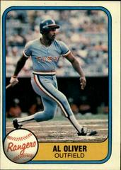 Al Oliver #626 Baseball Cards 1981 Fleer Prices