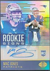 Mac Jones #RS-MJ Football Cards 2021 Panini Illusions Rookie Signs Autographs Prices