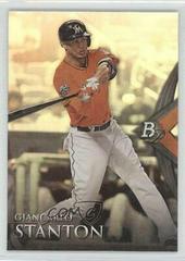 Giancarlo Stanton Baseball Cards 2014 Bowman Platinum Prices