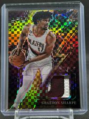 Shaedon Sharpe [Gold] #S-SS Basketball Cards 2022 Panini Select Sparks Patch Prices